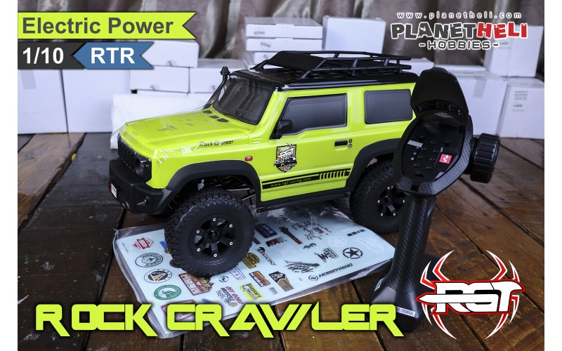 RGT 136100V3 Rock Crawler 1/10 Suzuki Jimny RTR - Yellow Green